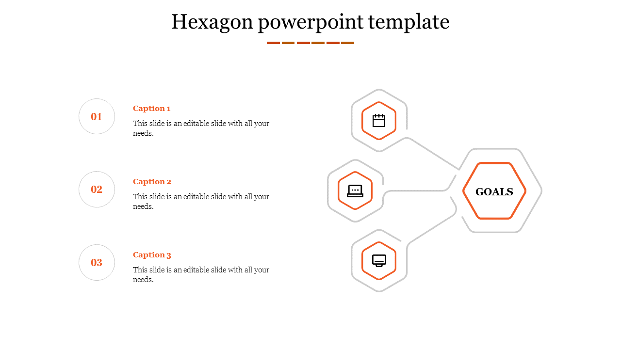 Hexagon PowerPoint and Google Slides Template